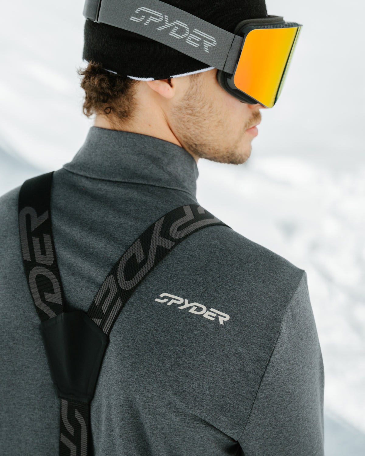 Men's Prospect 1/2 Zip - Black Melange