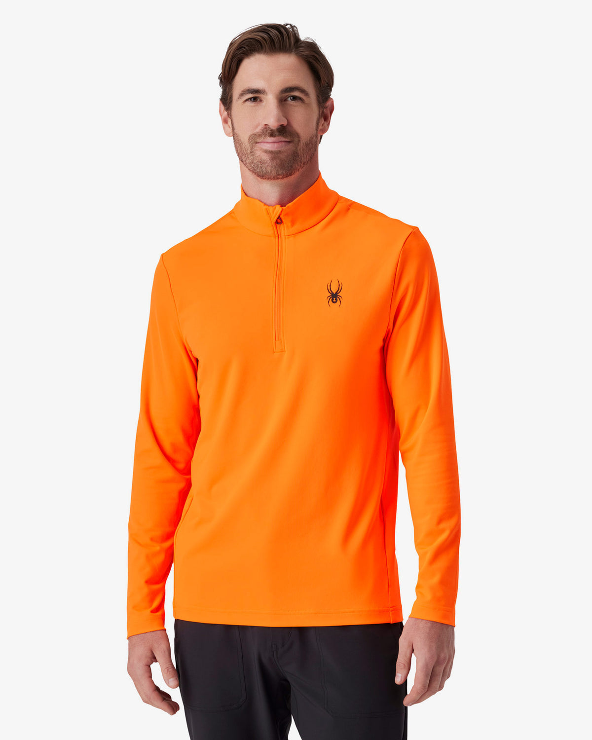 Men's Prospect 1/2 Zip - Fusion Orange