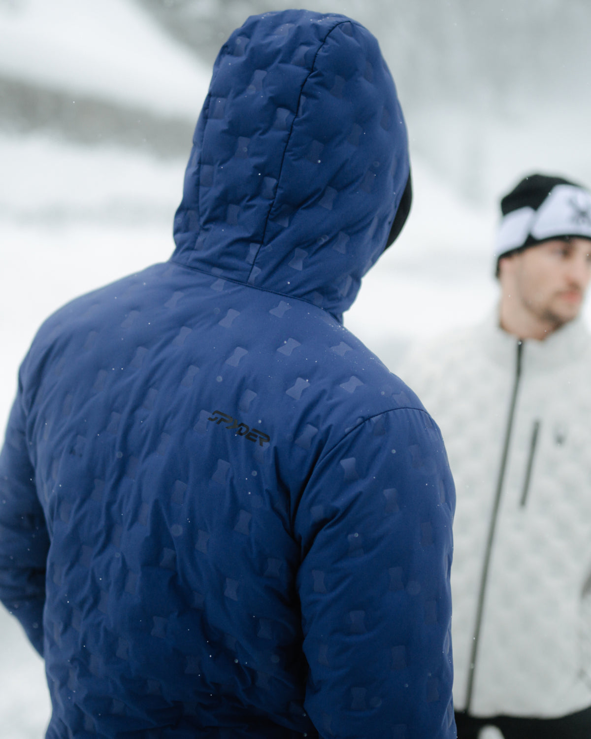 Men's Zenith Hooded Down Jacket - Indigo