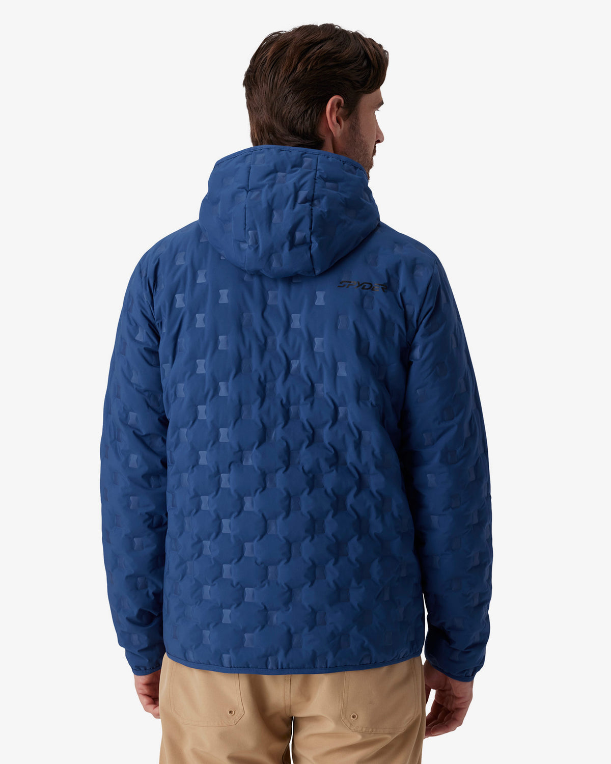 Men's Zenith Hooded Down Jacket - Indigo