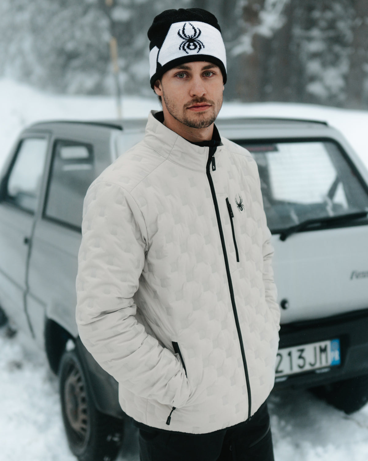 Men's Zenith Down Jacket - Light Grey