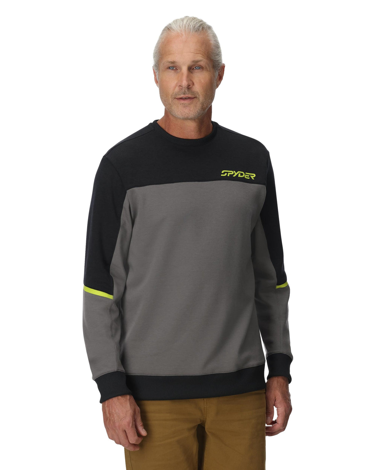Men's Speed Fleece Crew Jacket - Storm