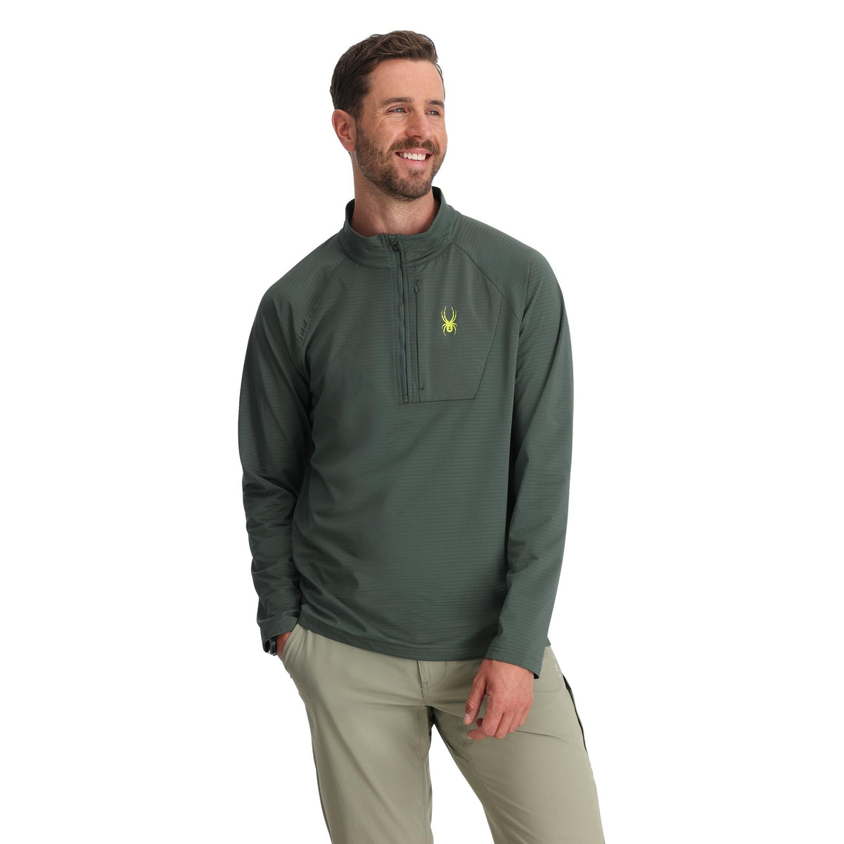 Men's GridWeb™ Half Zip Fleece