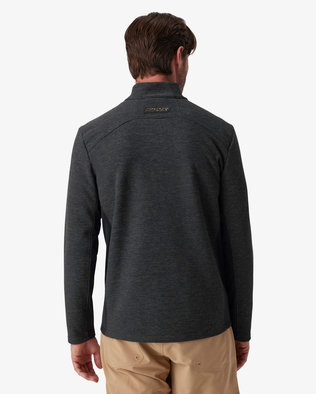 Men's Bandit Sweater Fleece Jacket - Black Melange
