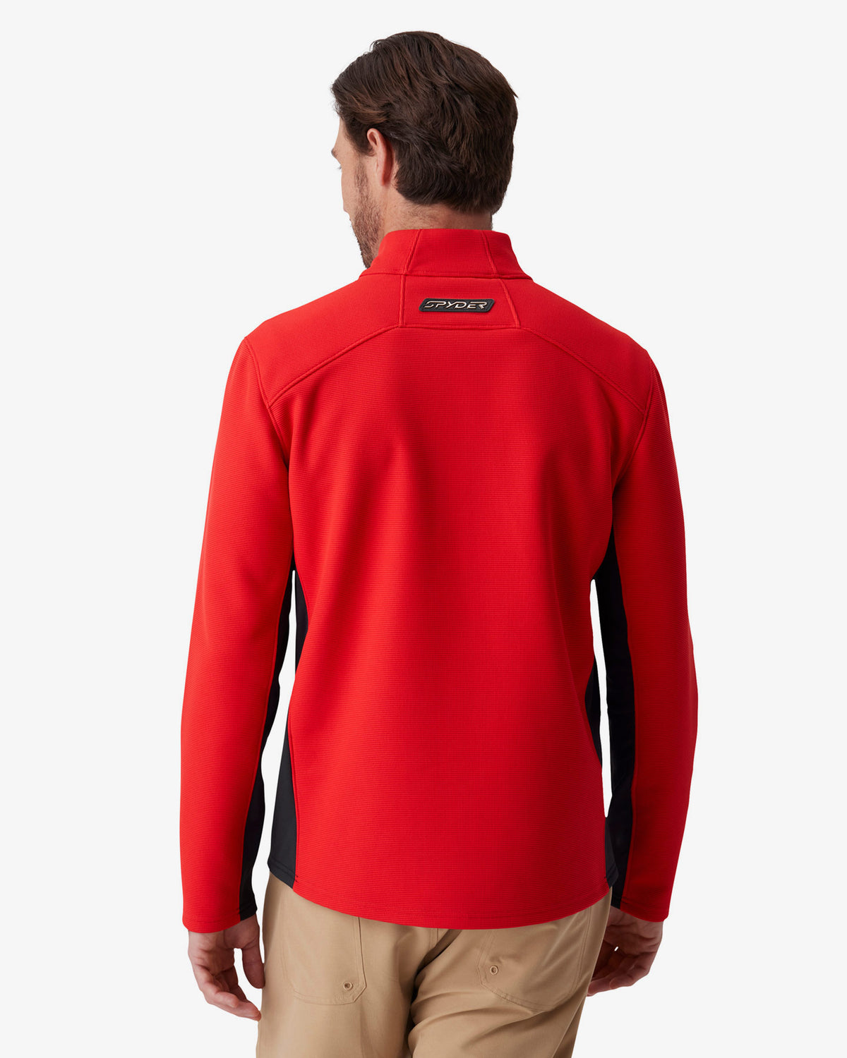 Men's Bandit Sweater Fleece 1/2 Zip - Spyder Red