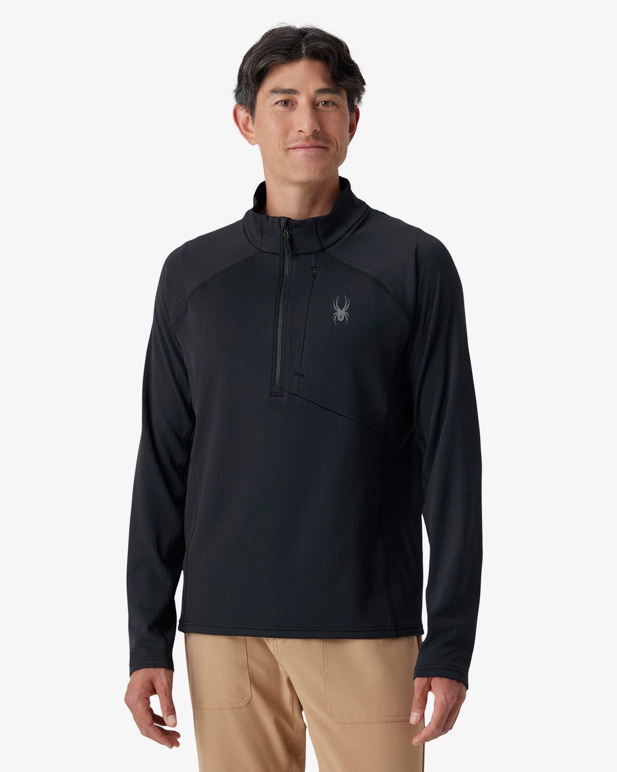 Men's Gridweb Fleece Quarter Zip