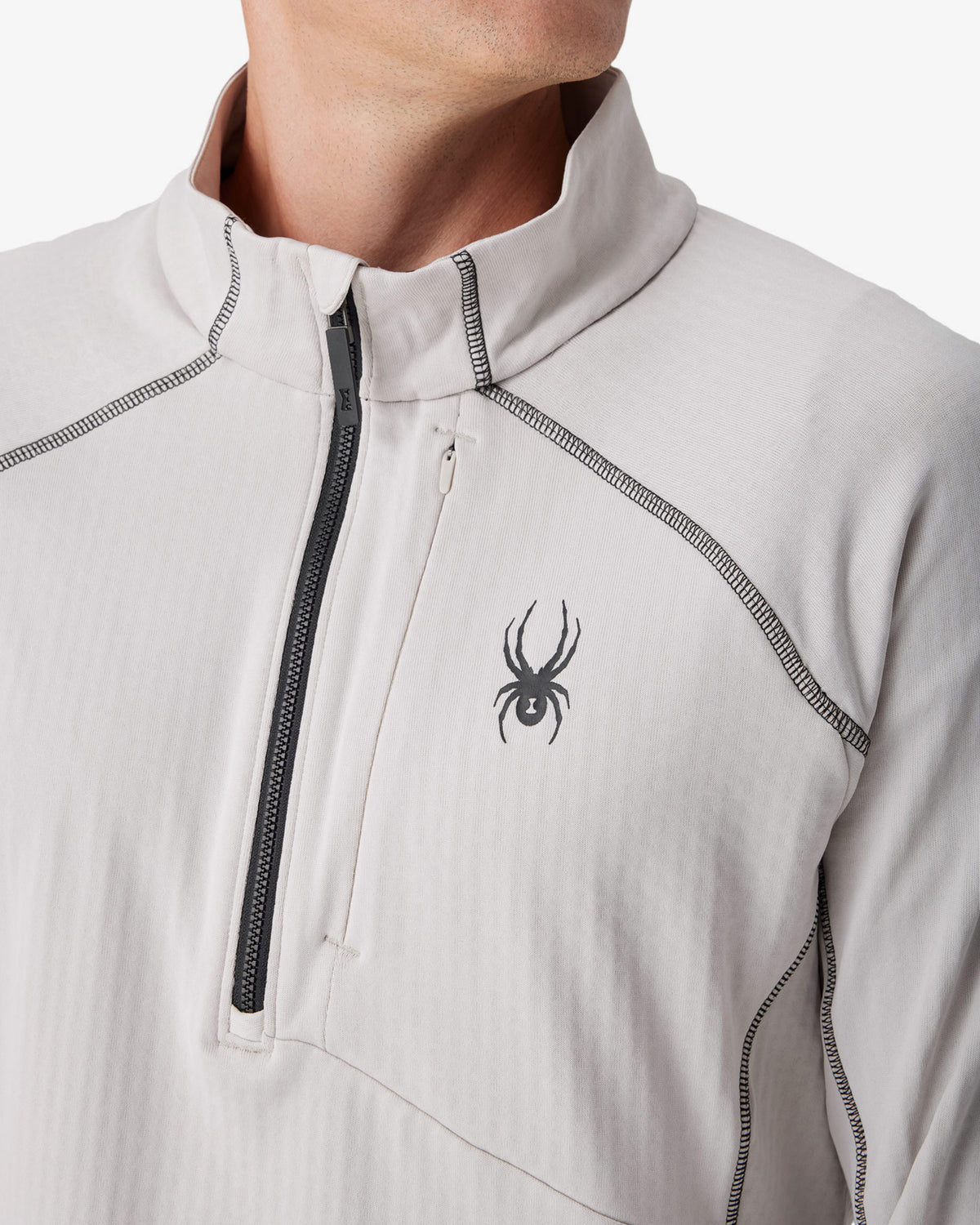 Men's Gridweb Fleece Quarter Zip