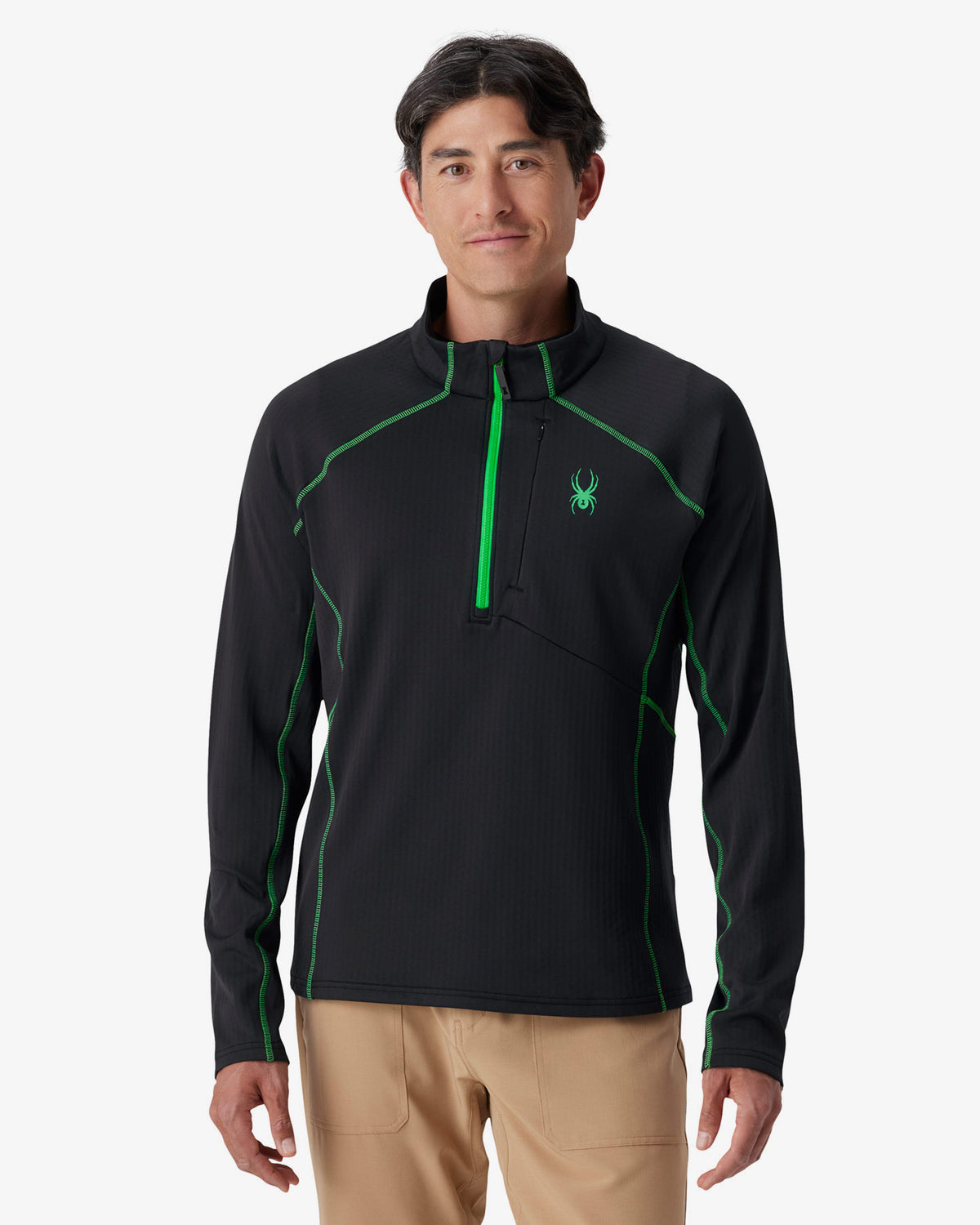 Men's Gridweb Fleece Quarter Zip