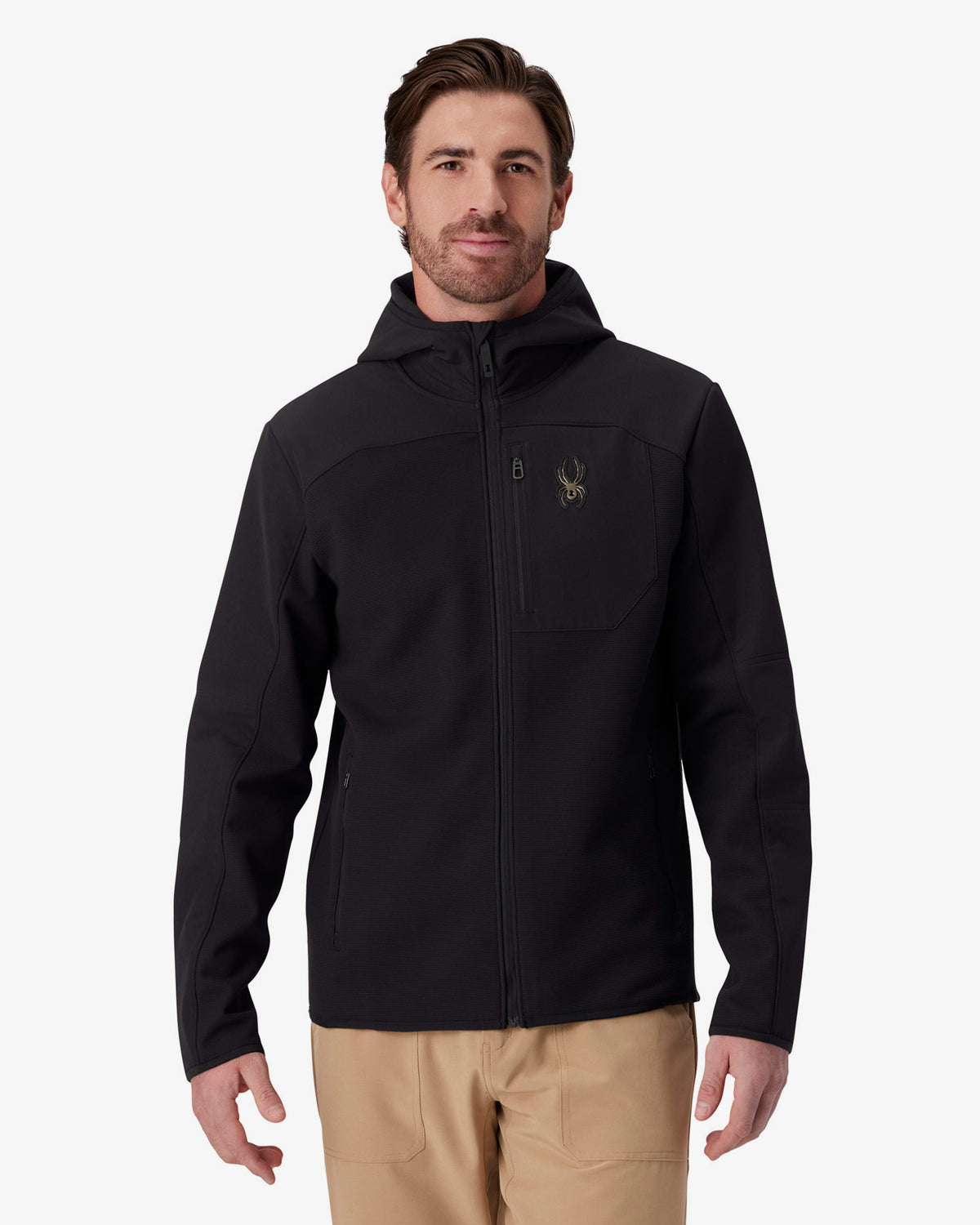 Men's Web Shellfleece Hooded Jacket