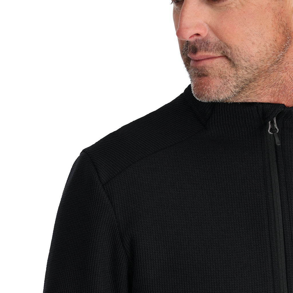 Men's Bandit Half Zip Jacket - Black