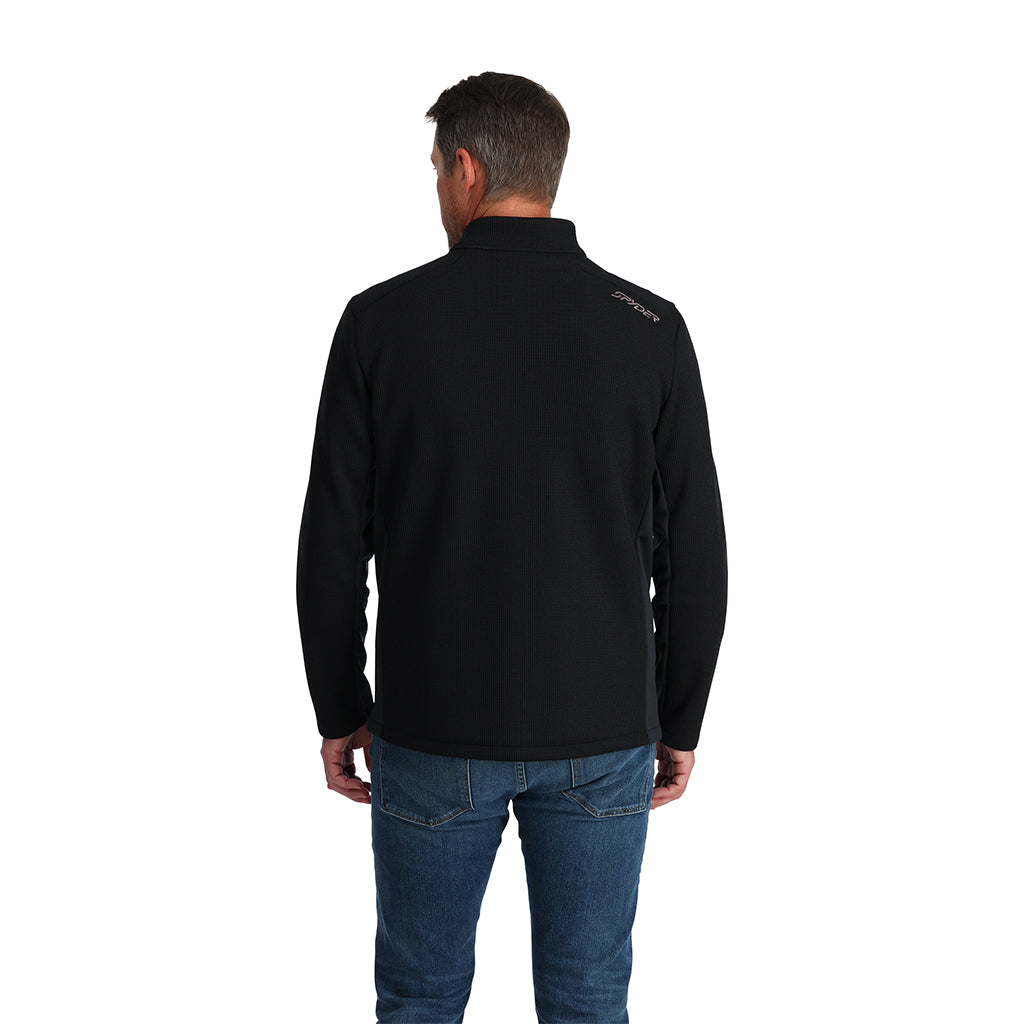 Men's Bandit Half Zip Jacket - Black
