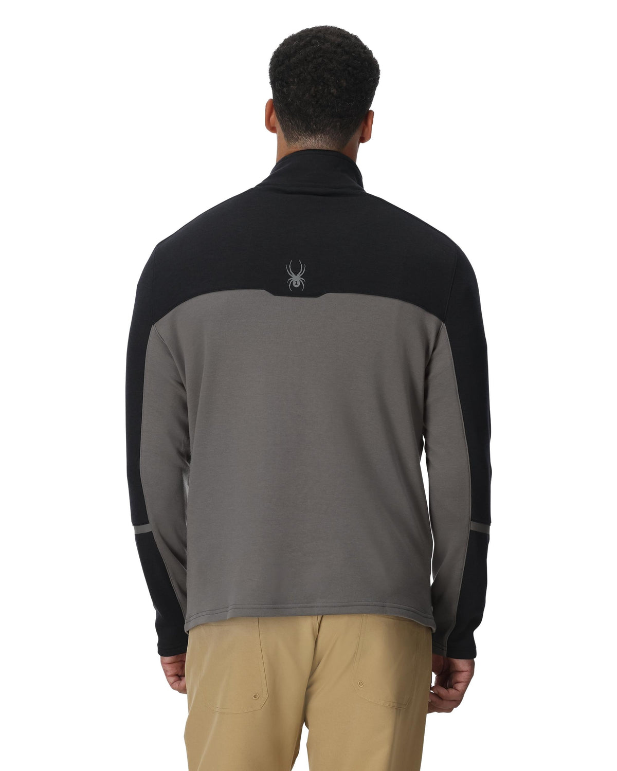 Men's Speed Fleece Half Zip Jacket- Storm