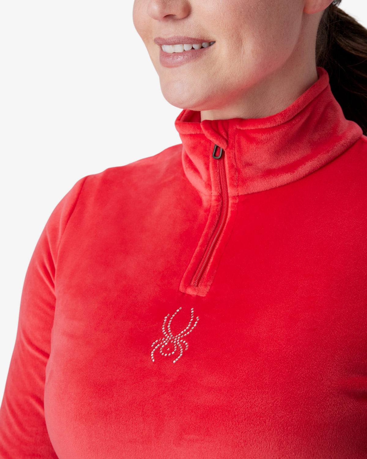Women's Shimmer Bug Quarter Zip