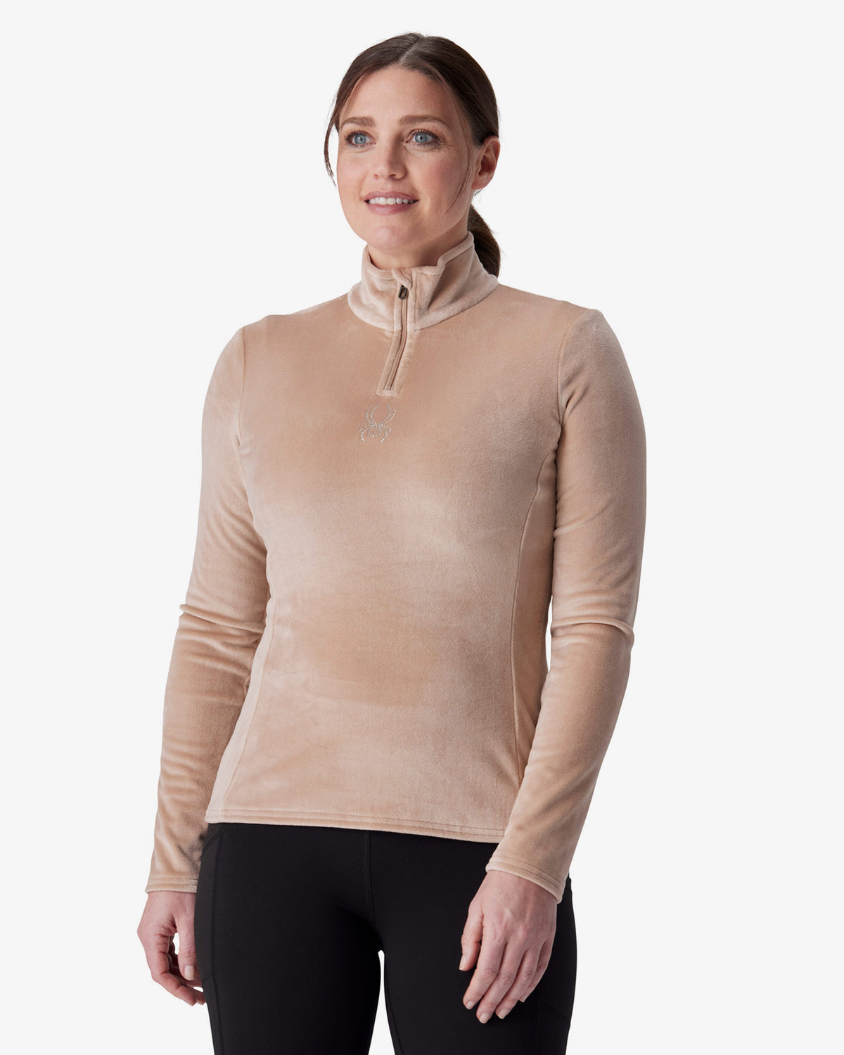 Women's Shimmer Bug Quarter Zip