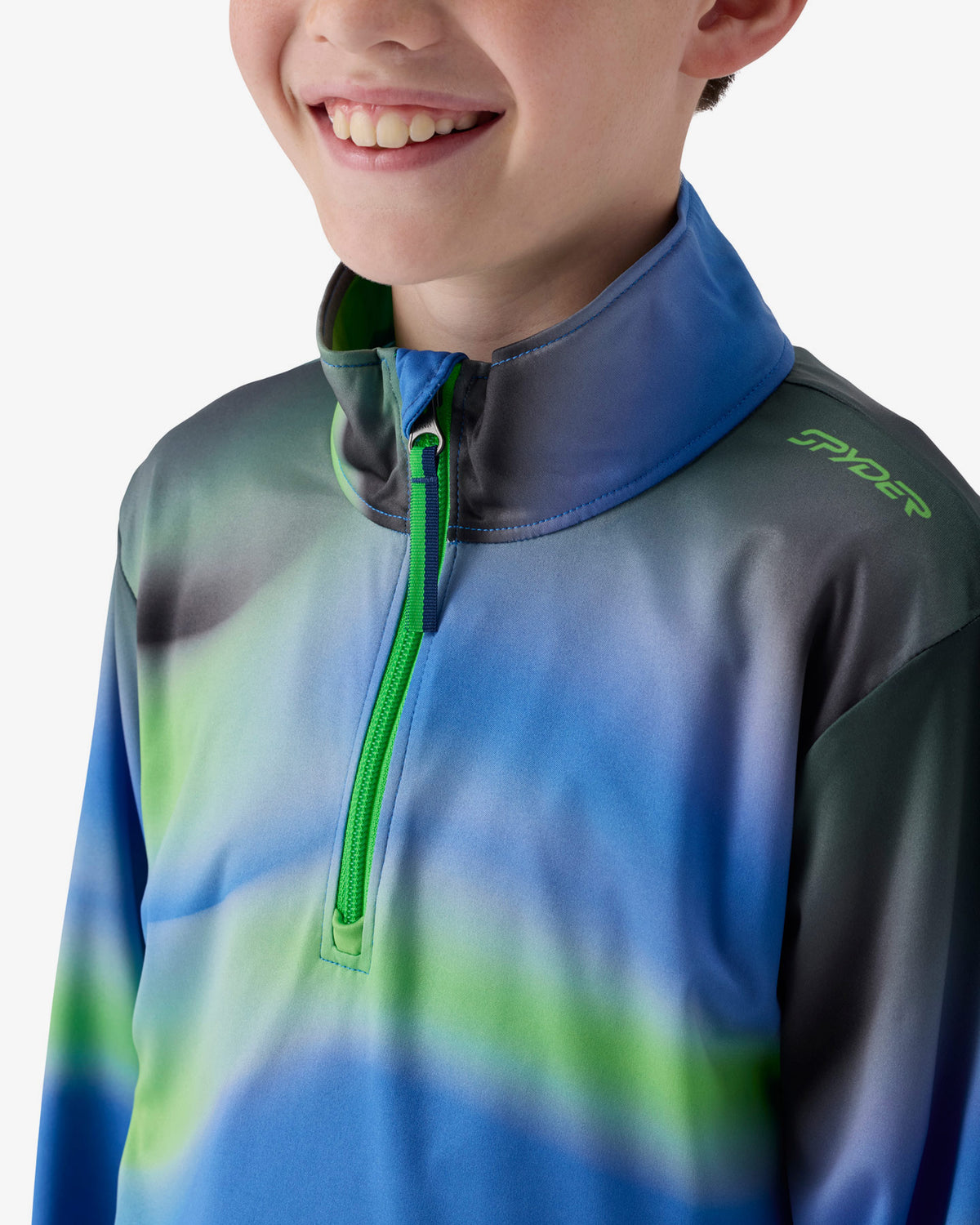 Boys' Jacobs 1/2 Zip - Bold Blue