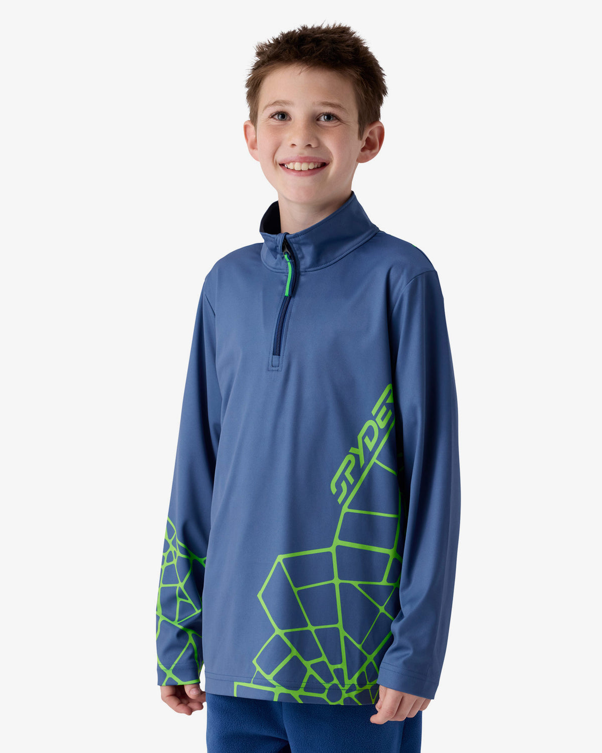 Boys' Jacobs 1/2 Zip - Indigo