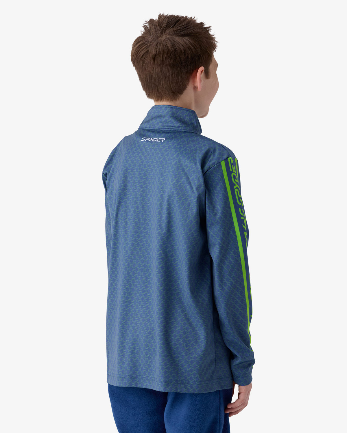 Boys' Jacobs 1/2 Zip - Strobe Green