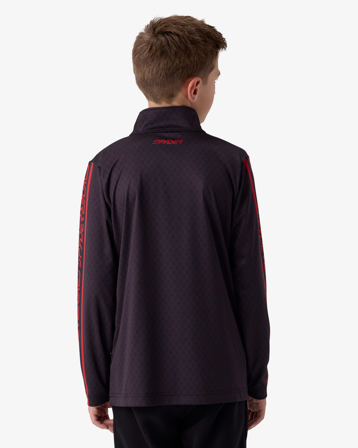 Boys' Jacobs 1/2 Zip - Spyder Red