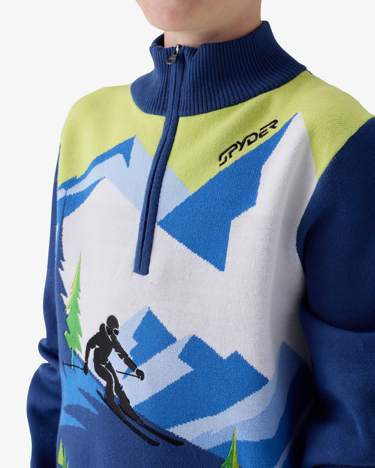 Boys' Blizzard Ski Sweater - Indigo