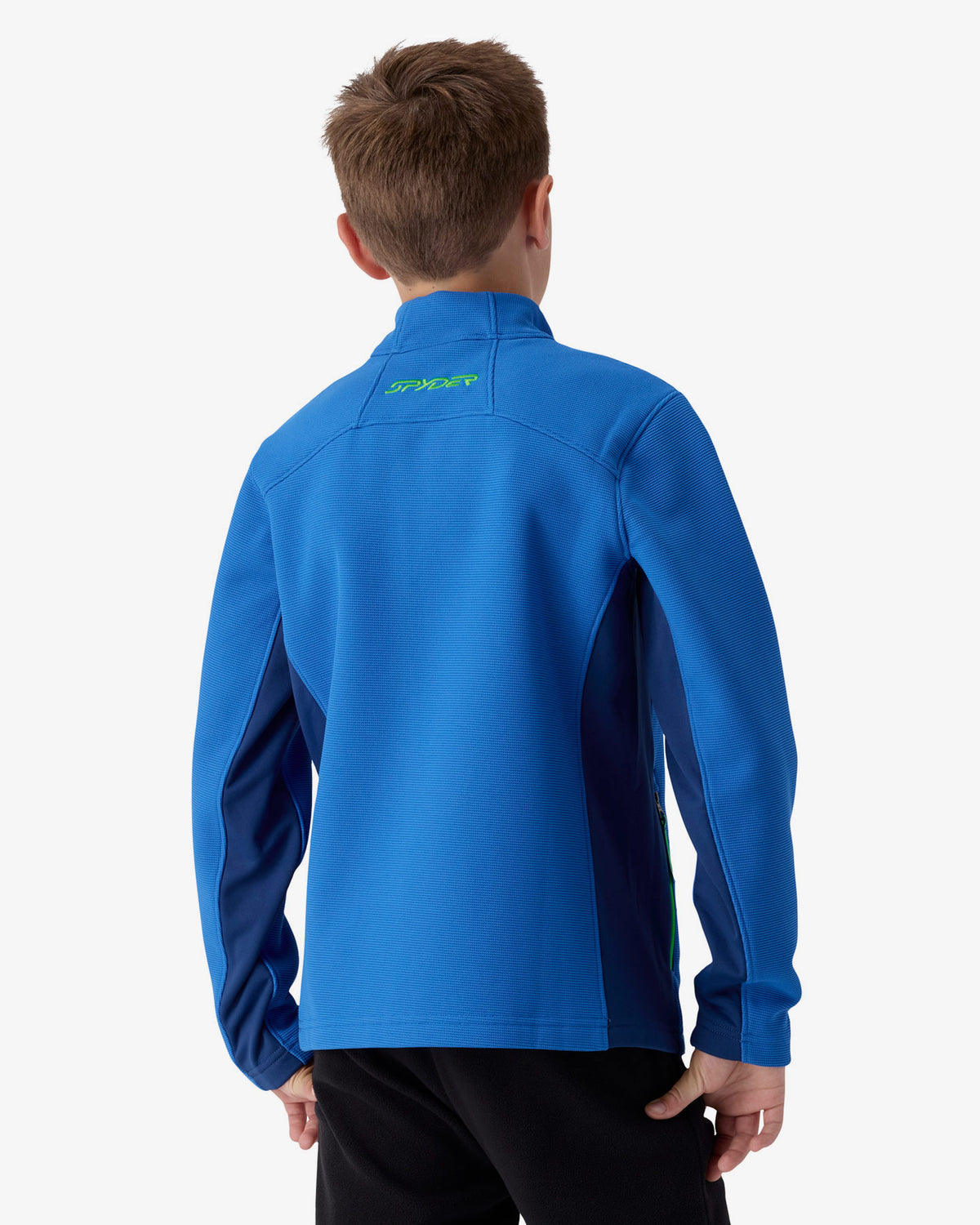 Boys' Bandit Sweater Fleece Jacket - Bold Blue