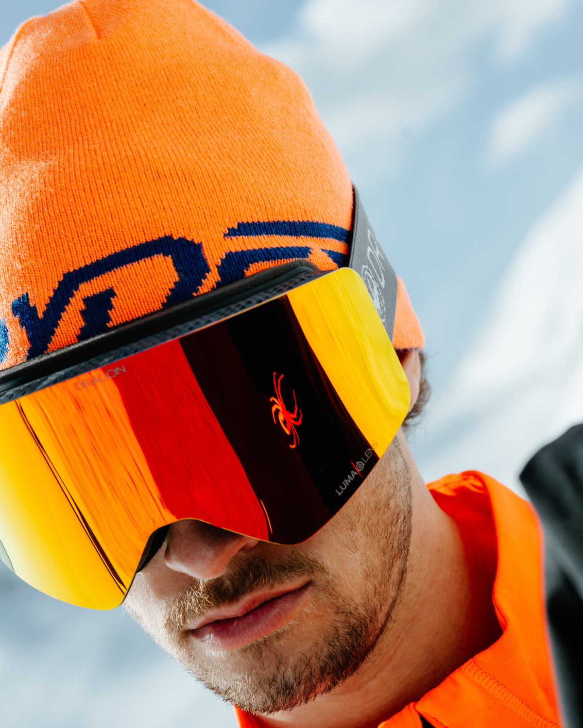 Men's Reversible Innsbruck Hat - Fusion Orange