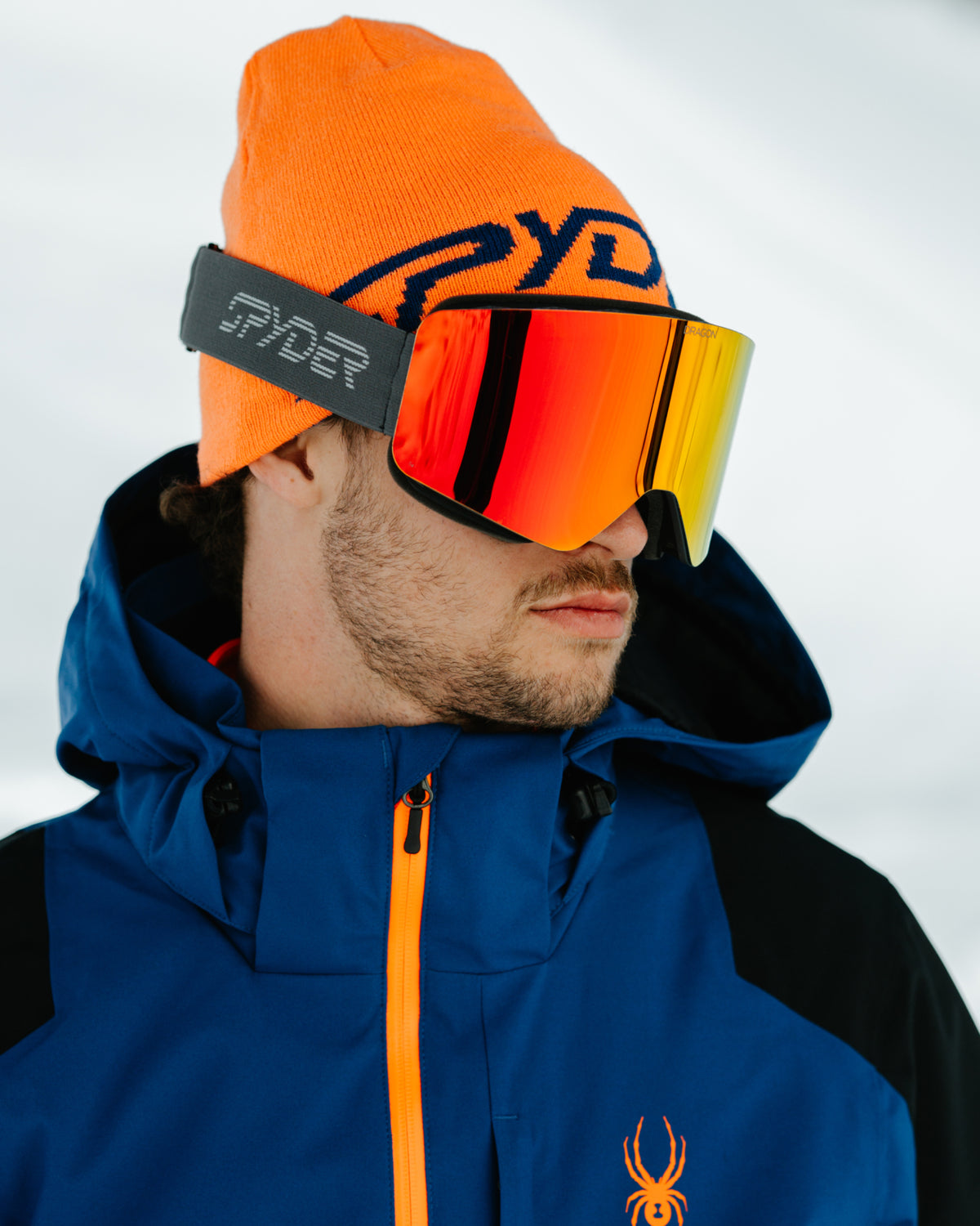 Men's Reversible Innsbruck Hat - Fusion Orange