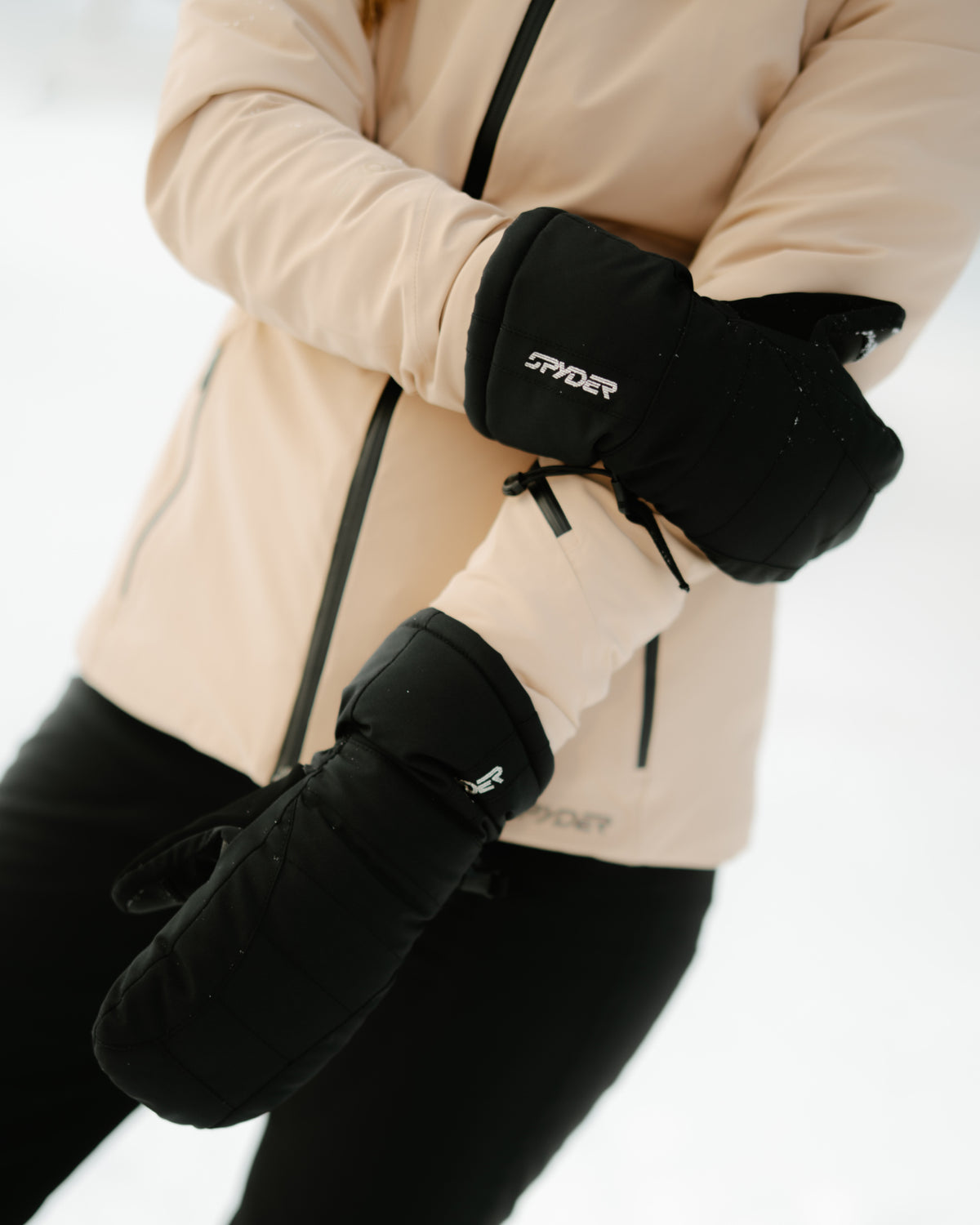 Women's Inspire Ski Mittens - Black