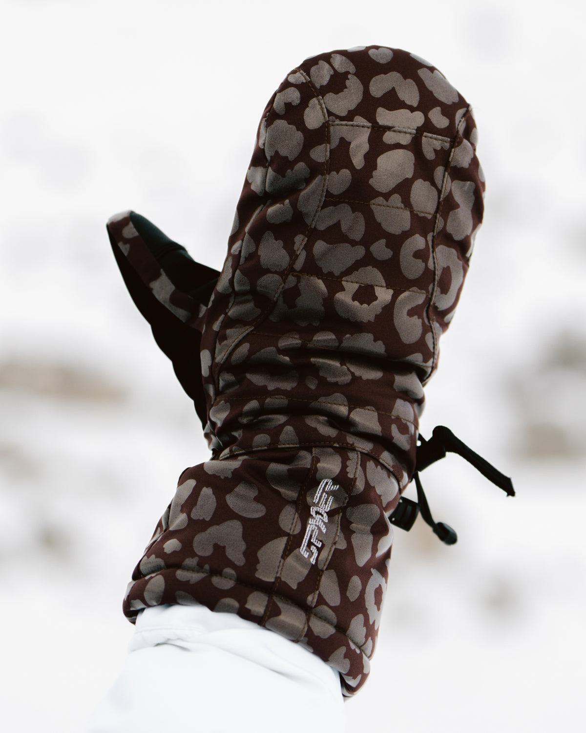 Women's Inspire Ski Mittens - Leopard