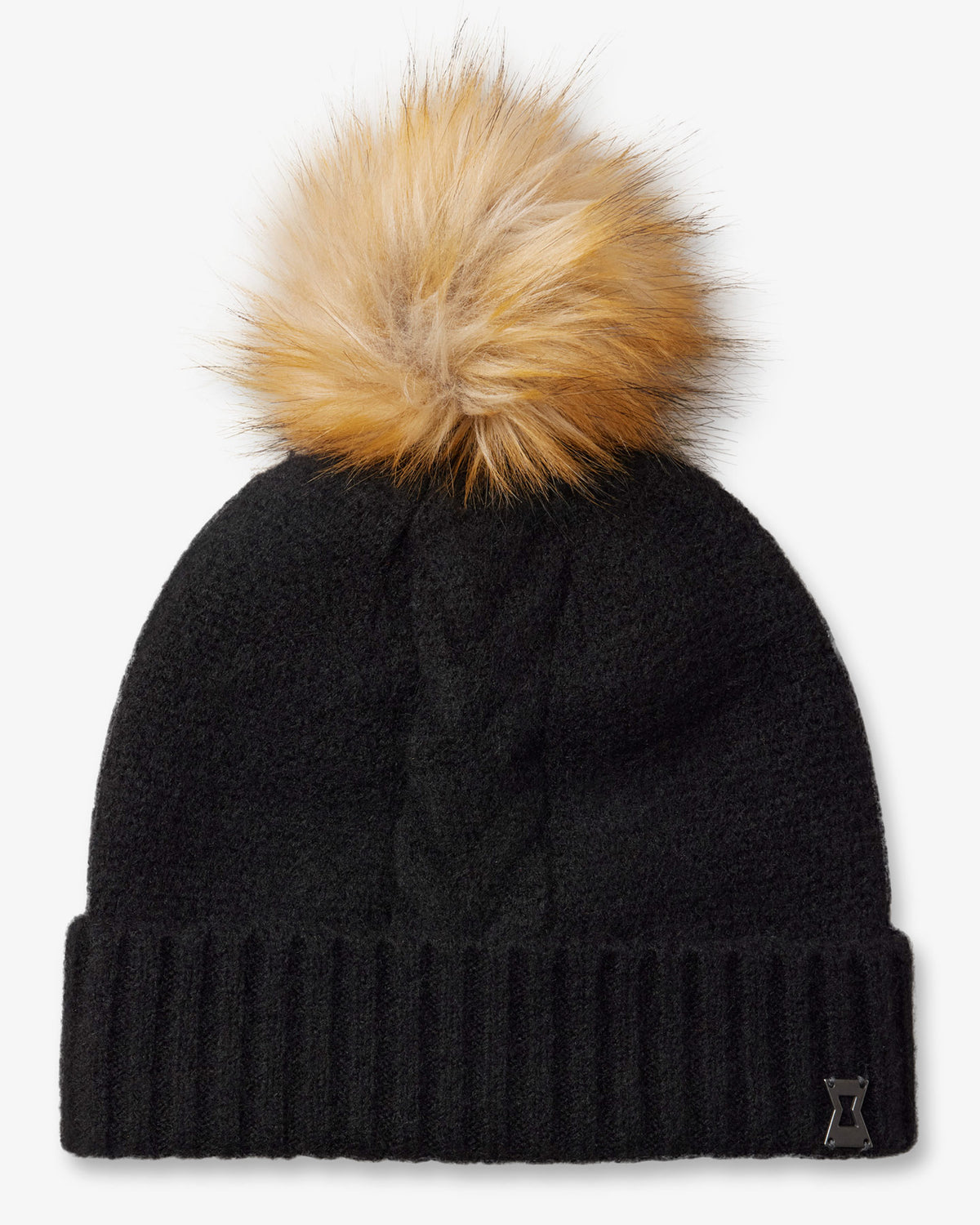 Women's Plait Pom Hat