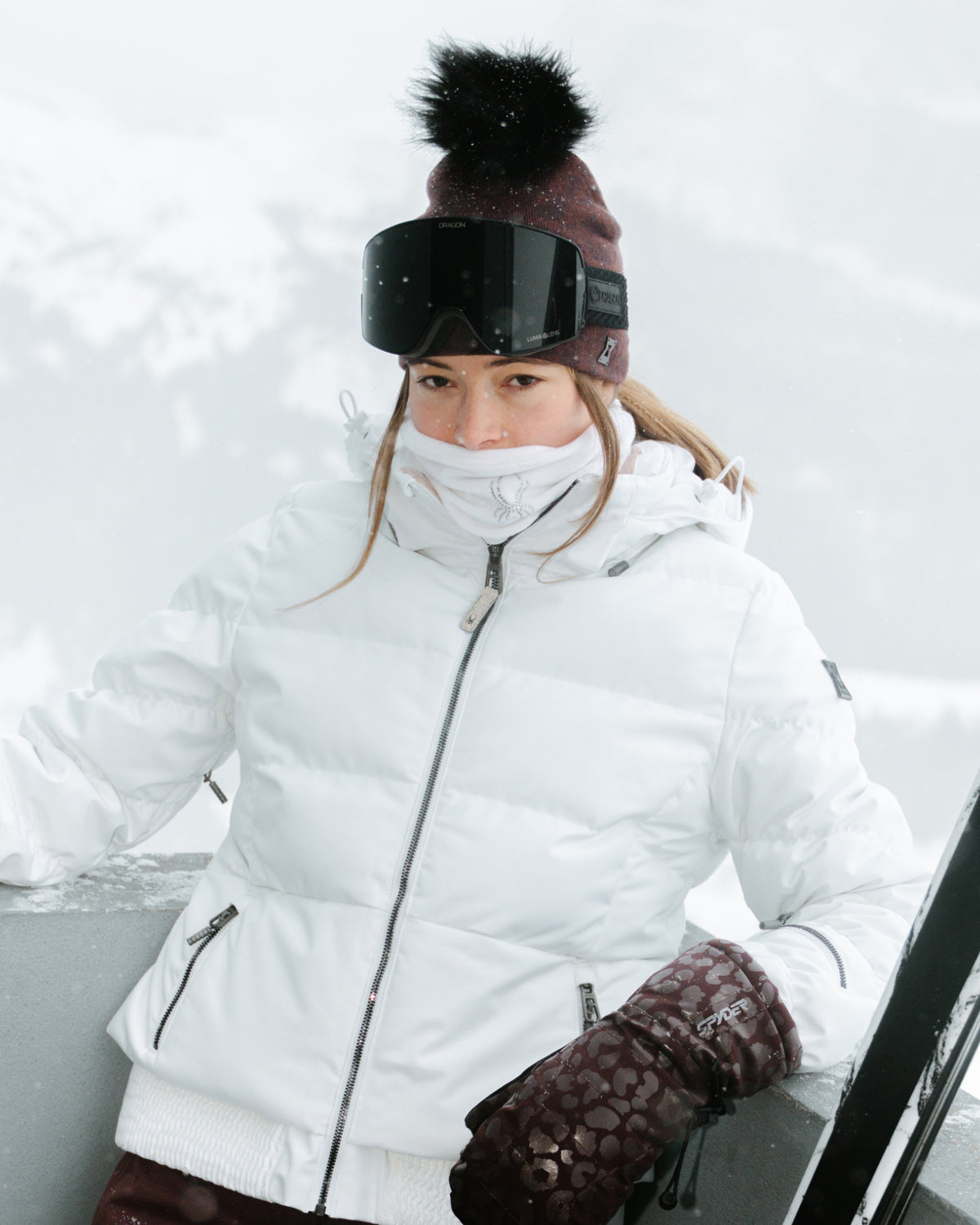 Women's Mountain Hat - Leopard