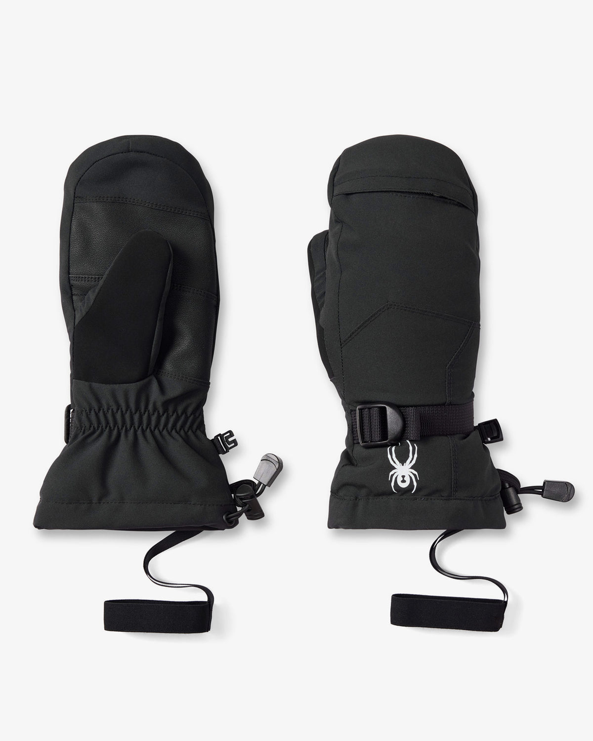 Boys' Youth Finn Ski Mittens - Black