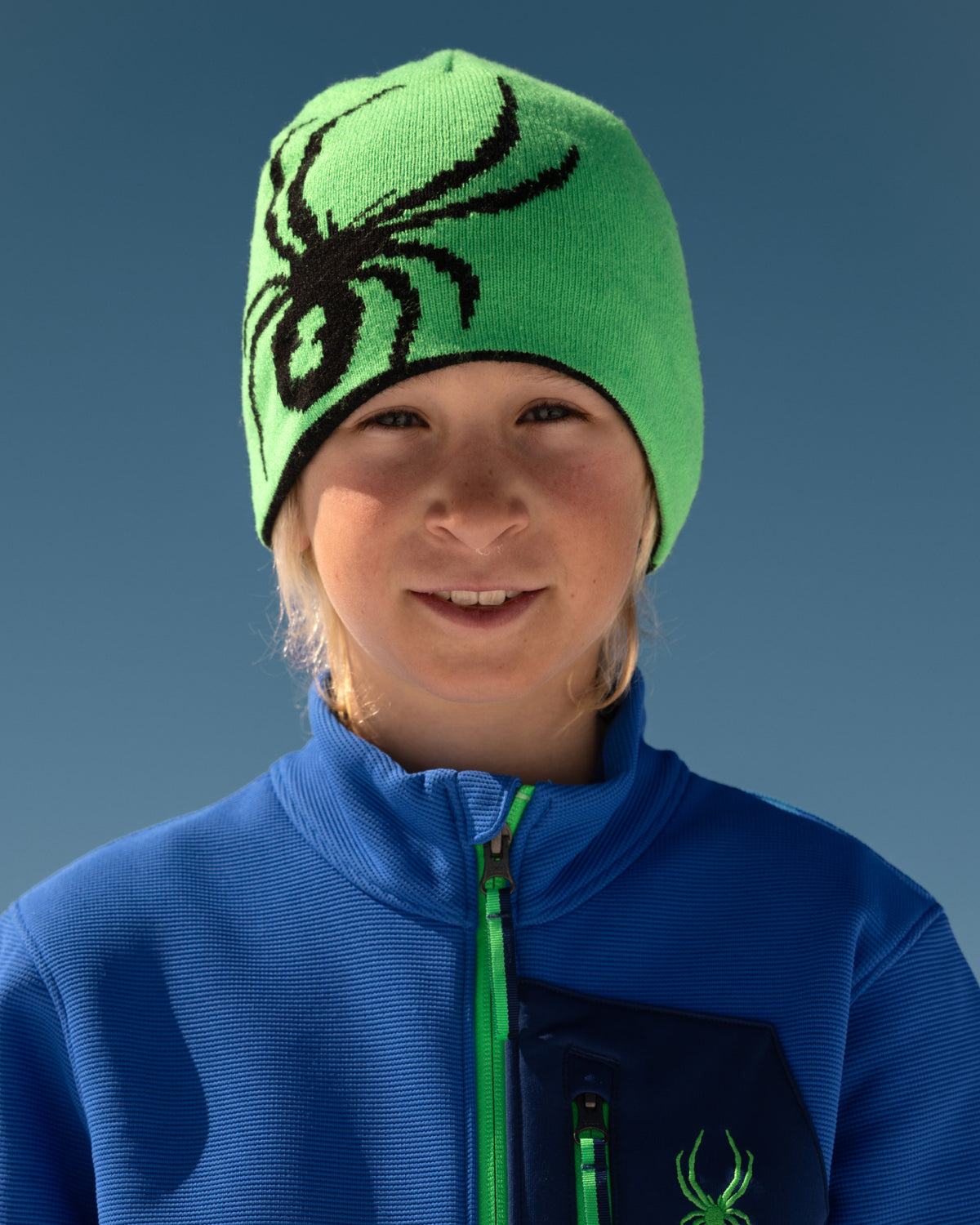 Boys' Reversible Bug Hat - Strobe Green