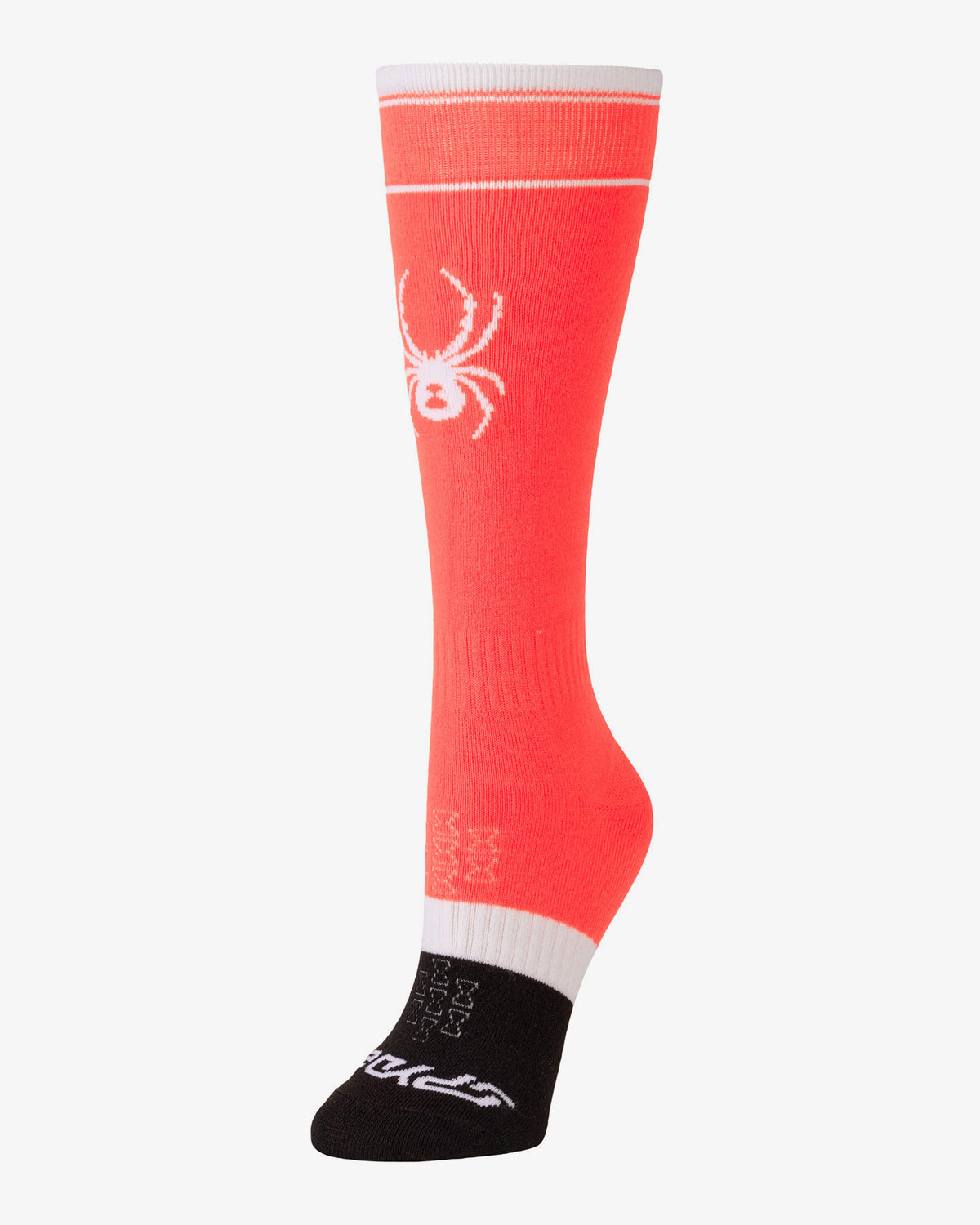 Boys' Youth Bug Liner Ski Socks - Electric Coral