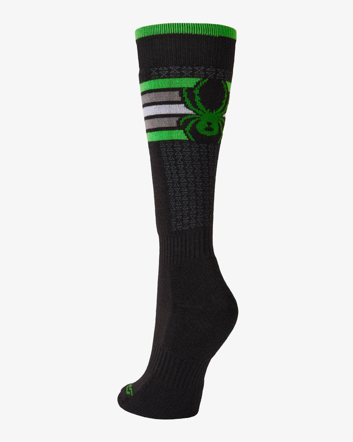 Boys' Youth Sweep Ski Socks - Strobe Green