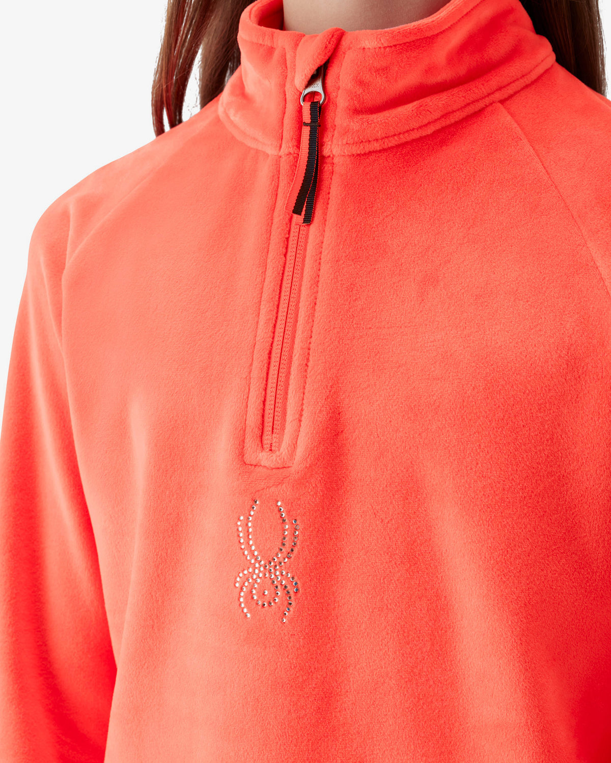 Girls' Shimmer Bug Quarter Zip
