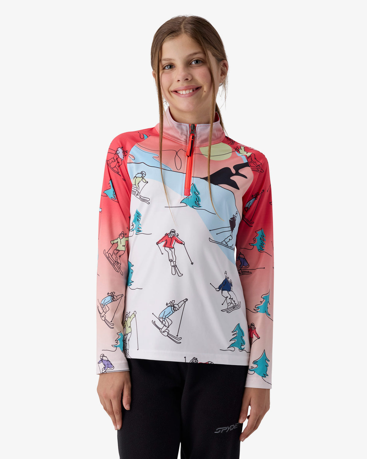 Girls' Surface 1/2 Zip