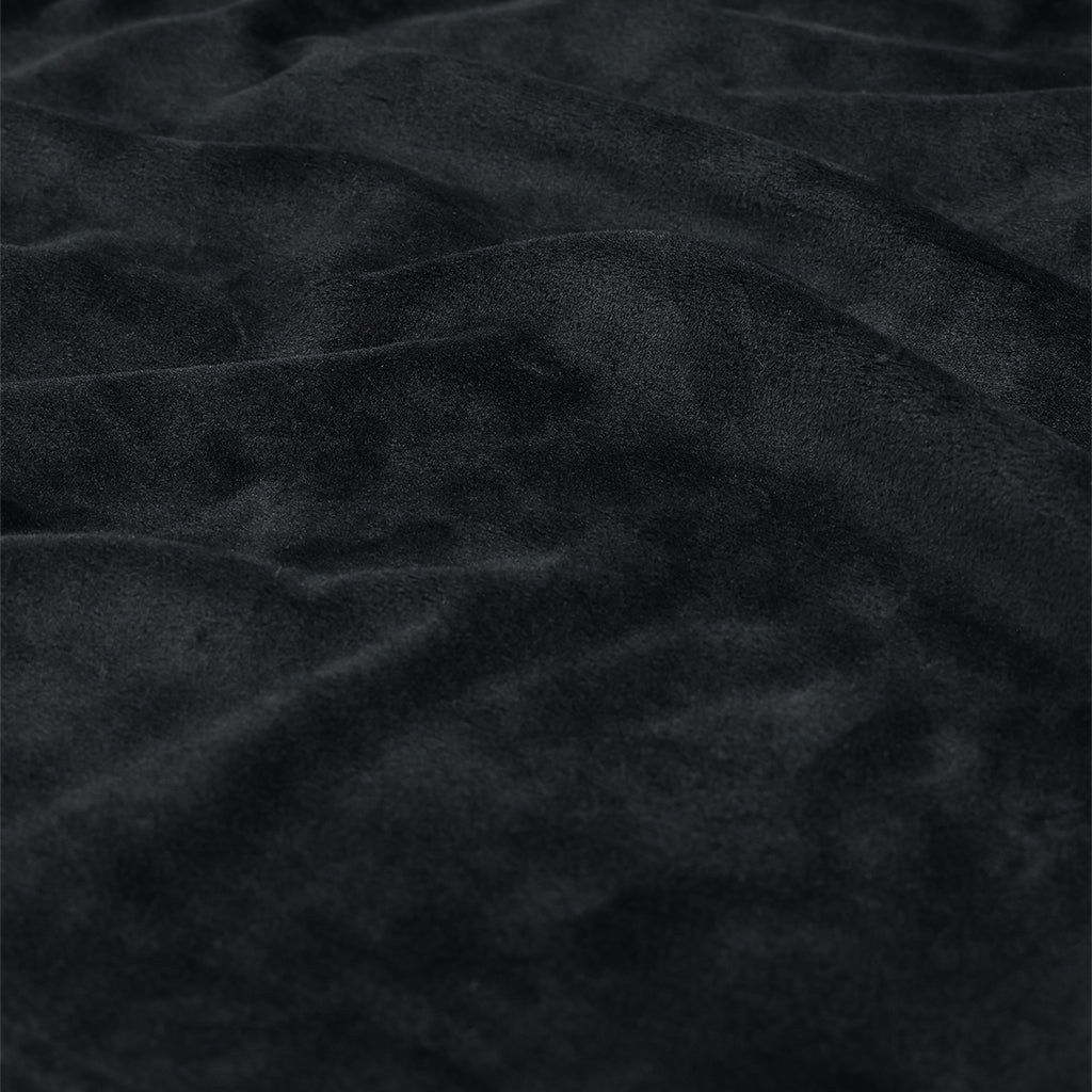 Girls' Shimmer Bug Half Zip - Black