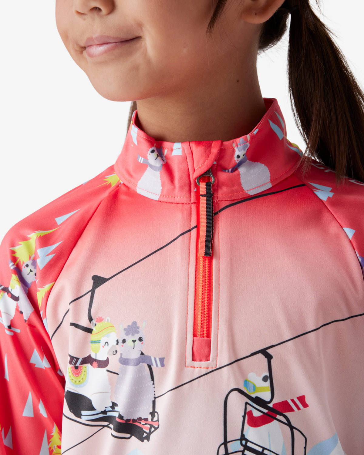 Girls' Reflect Quarter Zip