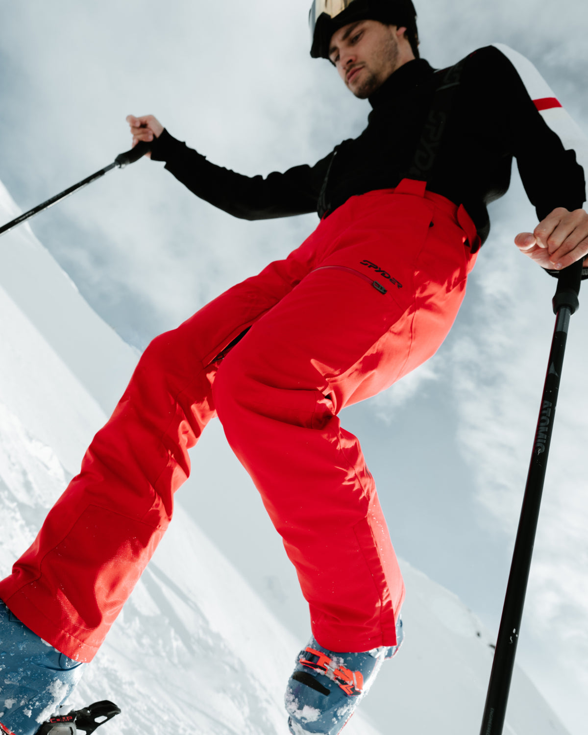 Men's Dare Pants Lengths - Spyder Red