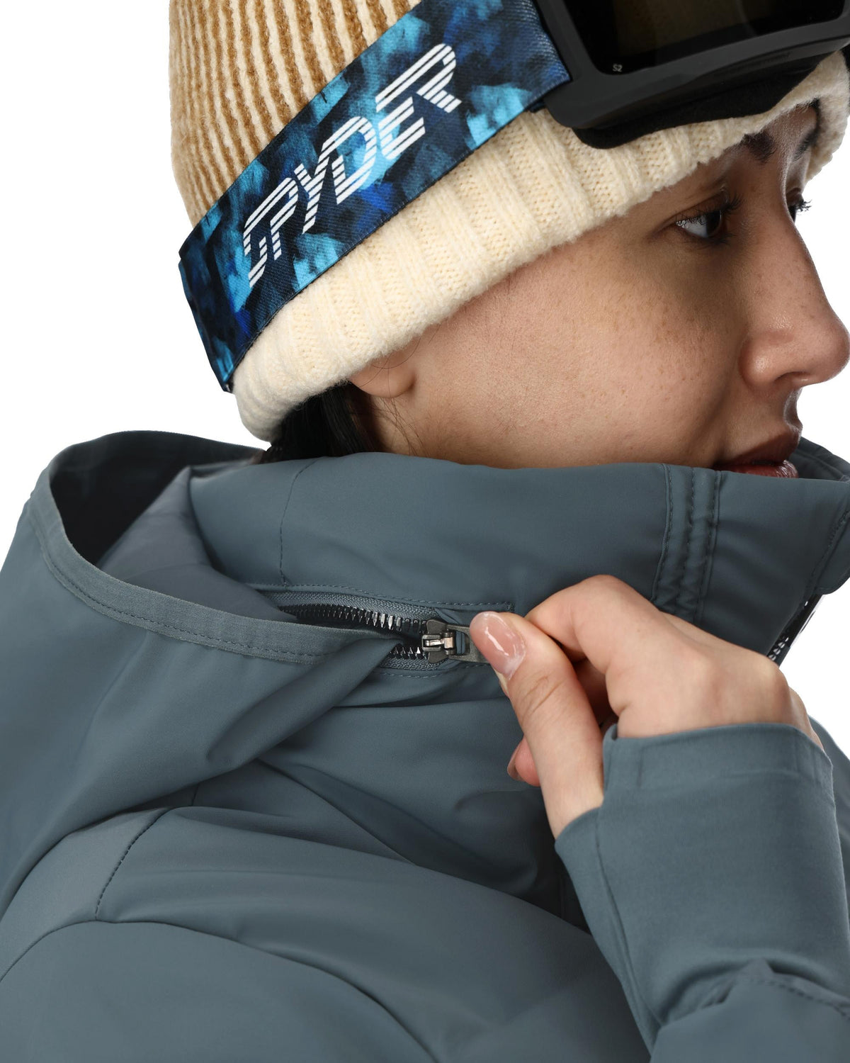 Women's Falline Down Jacket - Slate Blue