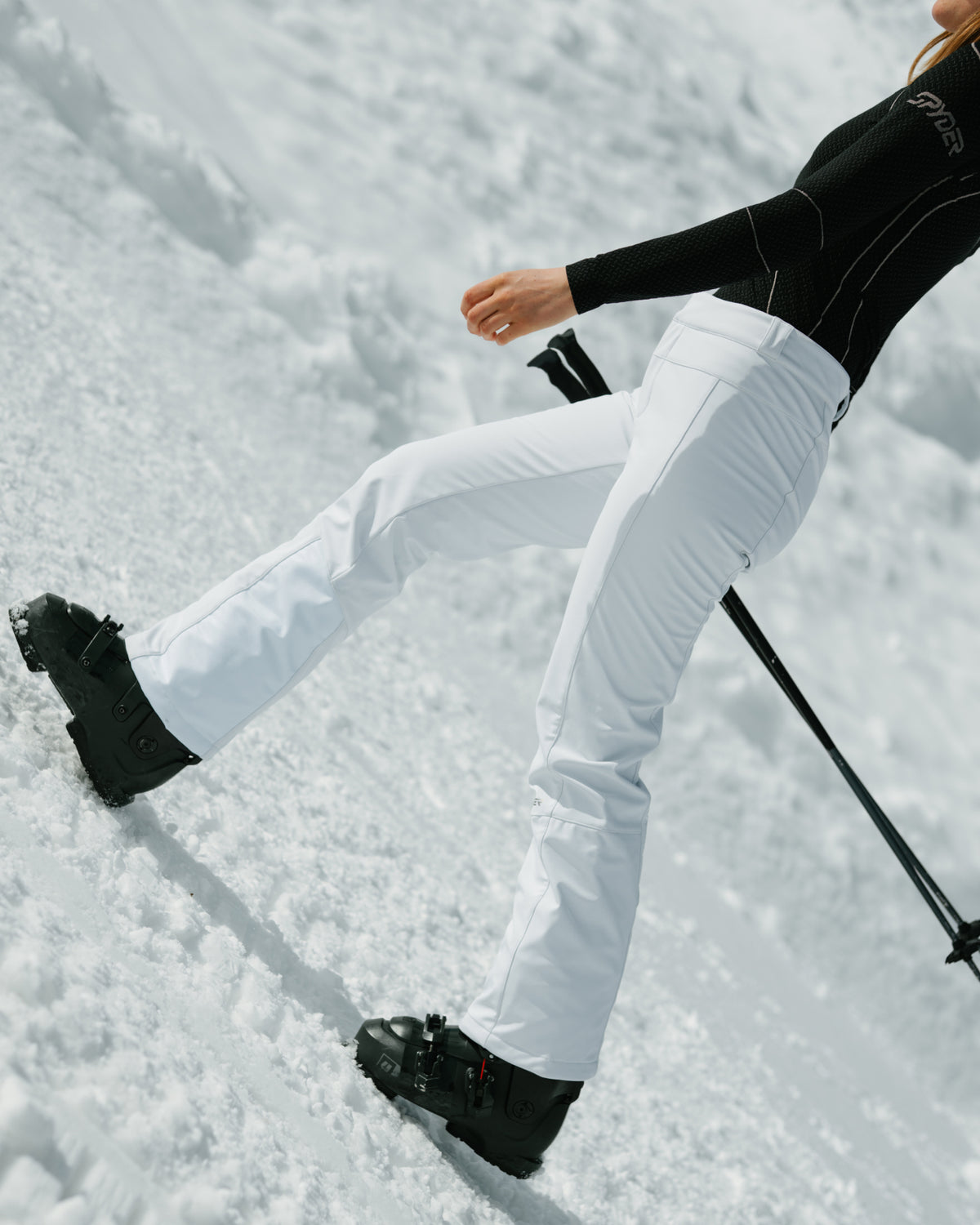 Women's Orb Softshell Pants - White