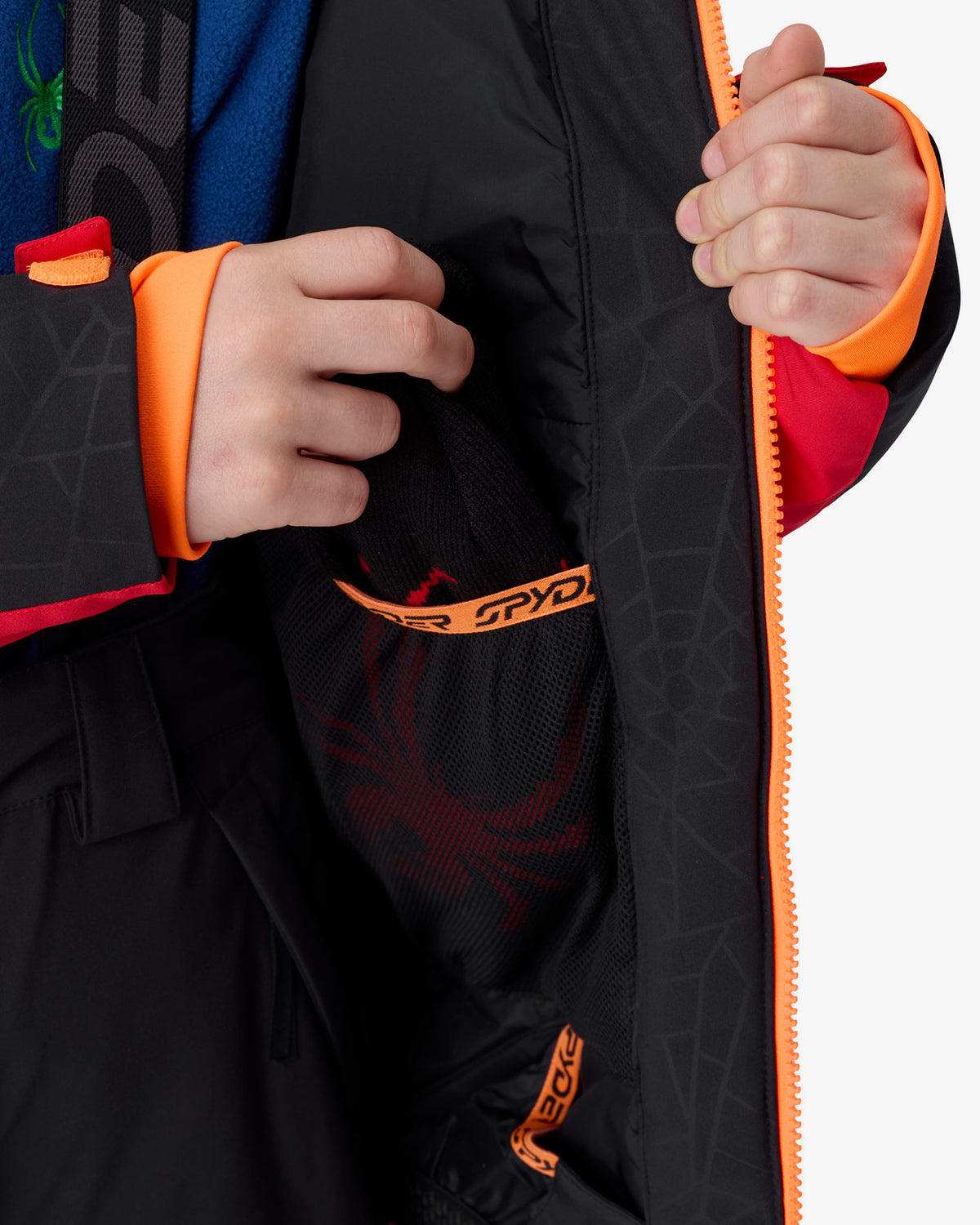 Boys' Challenger Jacket - Spyder Red