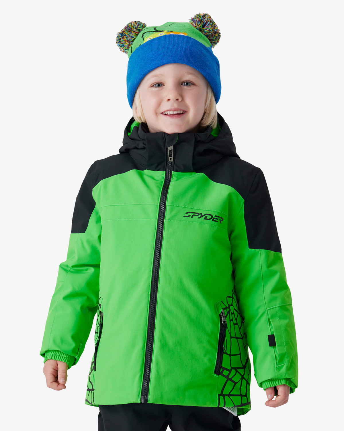 Boys' Challenger Jacket - Strobe Green
