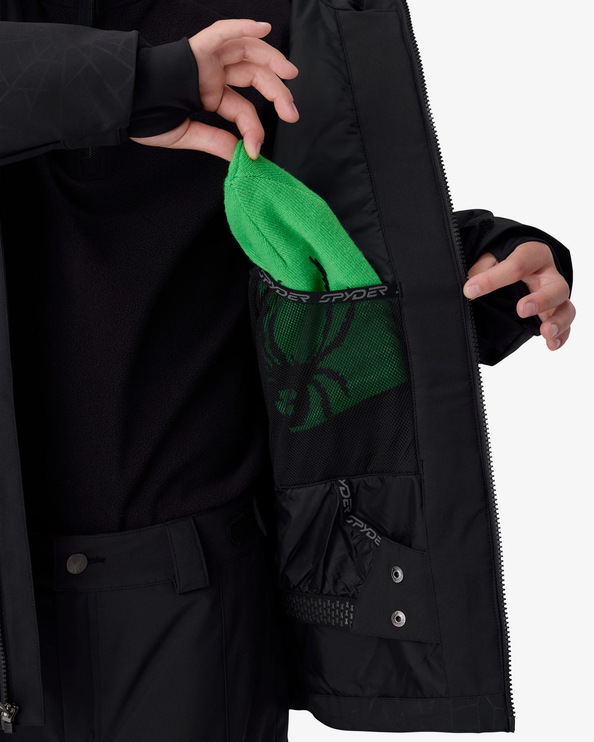 Boys' Davos Jacket - Black