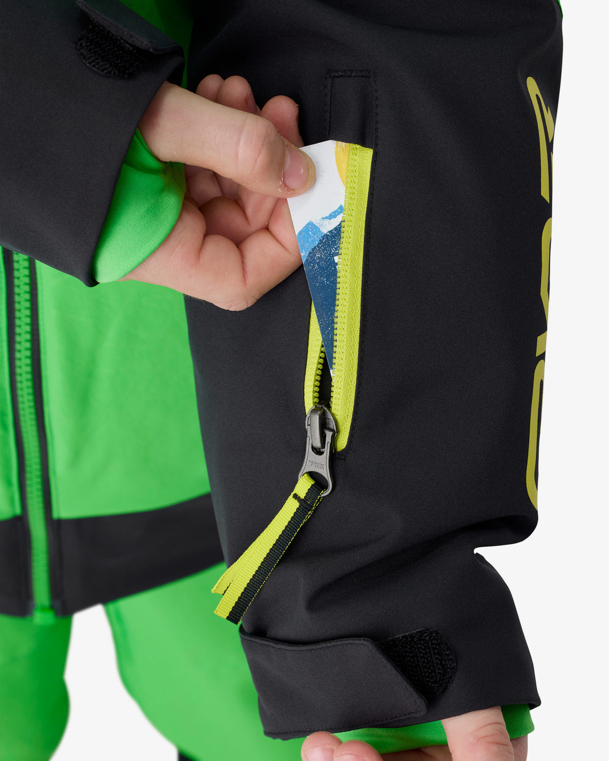 Boys' Davos Jacket - Strobe Green