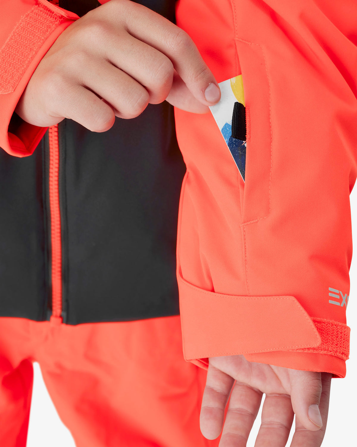 Boys' Slash Jacket - Electric Coral