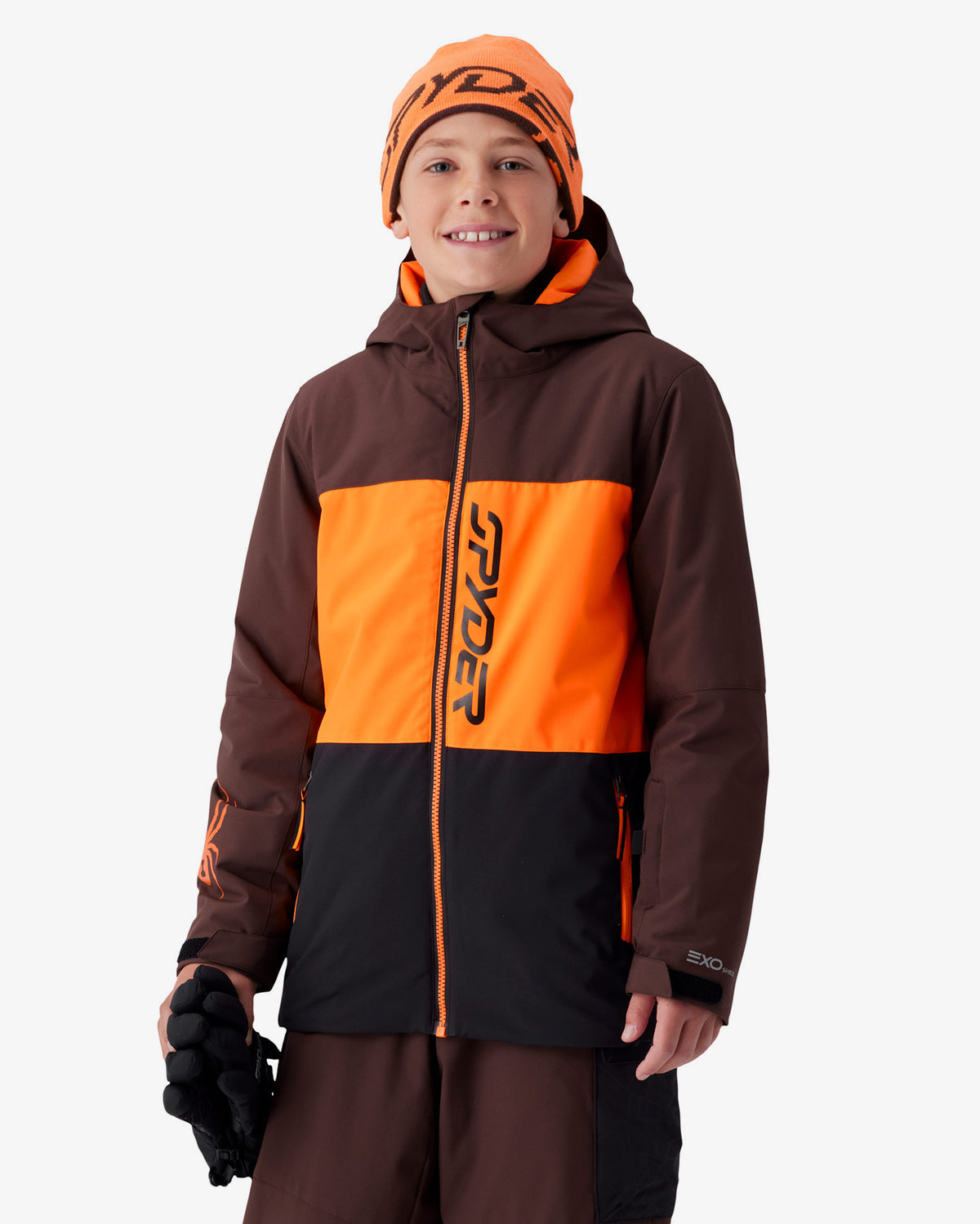 Boys' Slash Jacket - Mocha