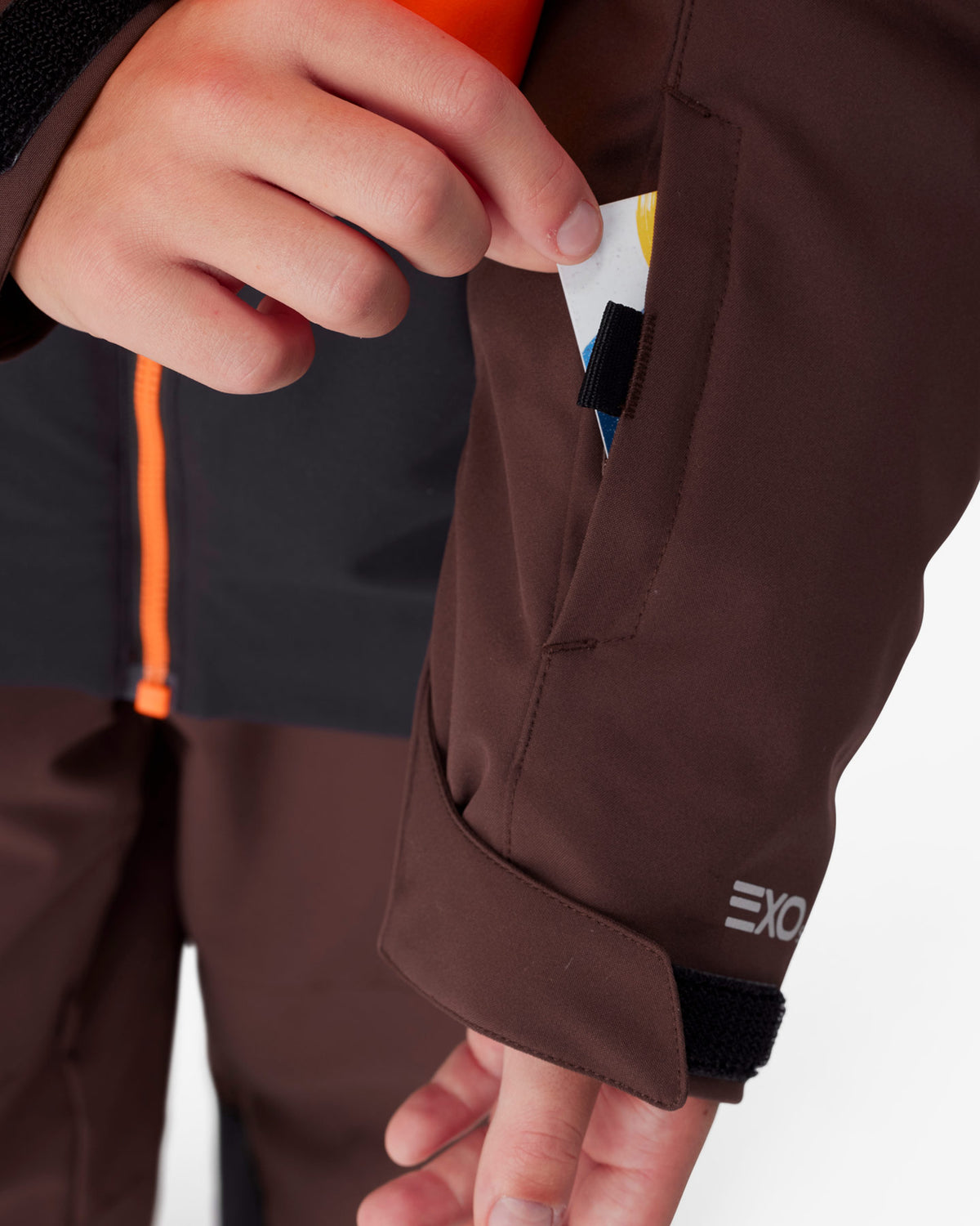 Boys' Slash Jacket - Mocha