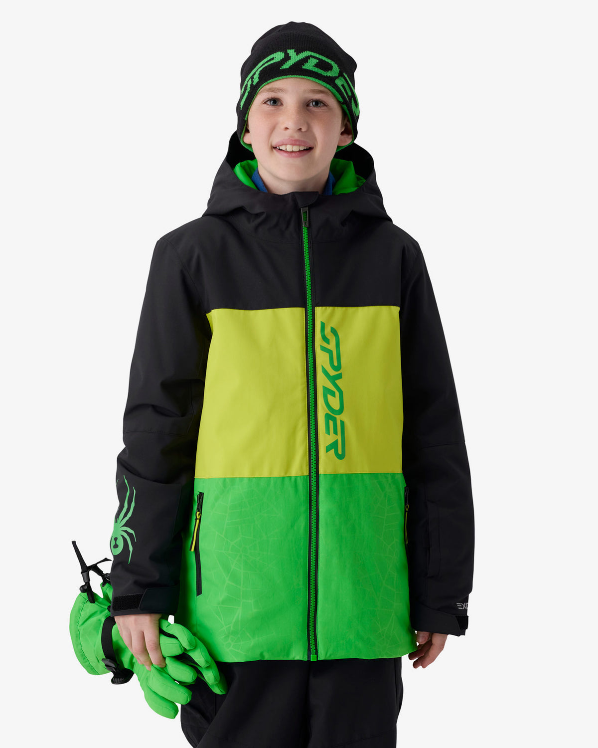 Boys' Slash Jacket - Strobe Green