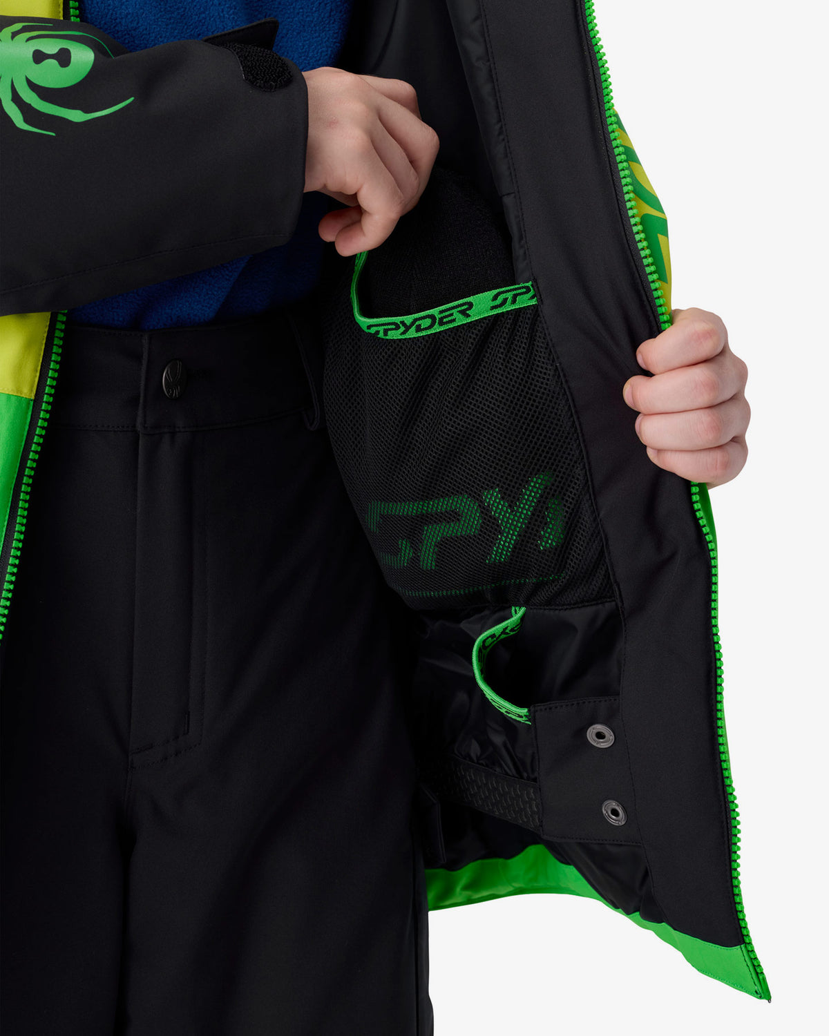 Boys' Slash Jacket - Strobe Green